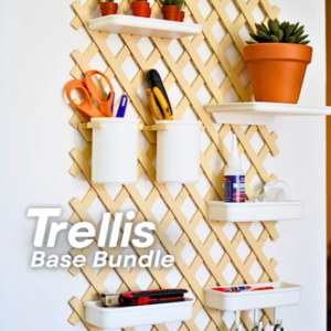 Trellis — Modular Storage Wall (Base Bundle | Pegboard Alternative)